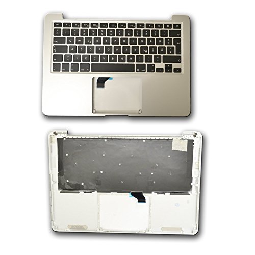Topcase Handauflage mit Tastatur Beleuchtet Backlight für MacBook Pro 13" Retina A1502 2015 DE von Bucom