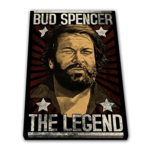 Bud Spencer - Legend - Leinwand (50x75cm) von Bud Spencer