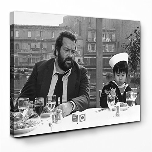 Bud Spencer - Plattfuss in Hong Kong - Leinwand (120x80cm) von Bud Spencer