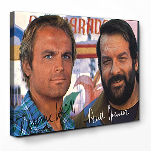 Bud Spencer - Zwei wie Pech und Schwefel - Leinwand (120x80cm) von Bud Spencer