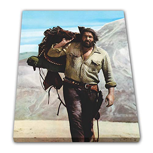 Bud Spencer - Bambino (Vier Fäuste für ein Halleluja) - Leinwand (80x120cm) von Bud Spencer