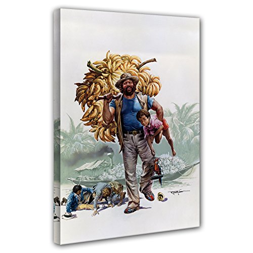 Bud Spencer - Banana Joe - Leinwand (30 x 40 cm) von Bud Spencer