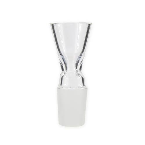Budawi® 18,8er Glaskopf für Glasbong Adapter Chillum Flutschkopf Glas Kopf von Budawi