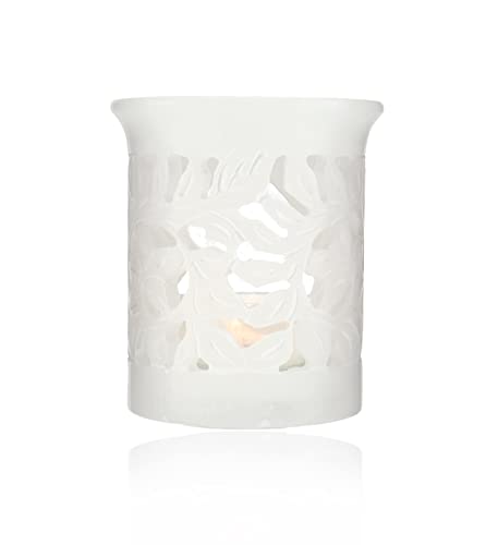 Budawi® Alabaster Räucherstövchen Räuchergefäß Duftstövchen Duftlampe mit Sieb von Budawi