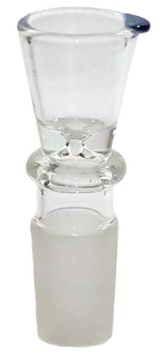 Budawi® Chillum Kopf Glas Steckkopf 18.8er Flutschkopf Zubehör Stecksysteme Tabakkopf Glaskopf von Budawi