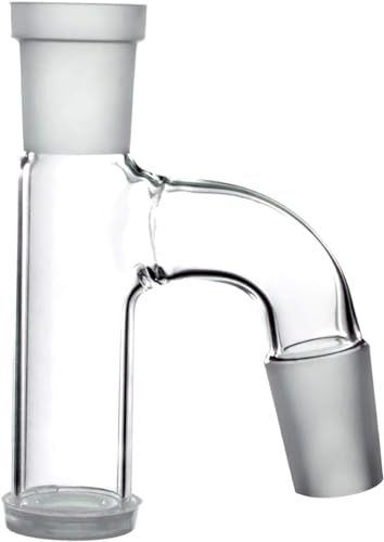 Budawi® Glas Aschebehälter Aschefänger für 18,8er Aktivkohleadapter und Vorkühler Glasbong Zubehör von Budawi