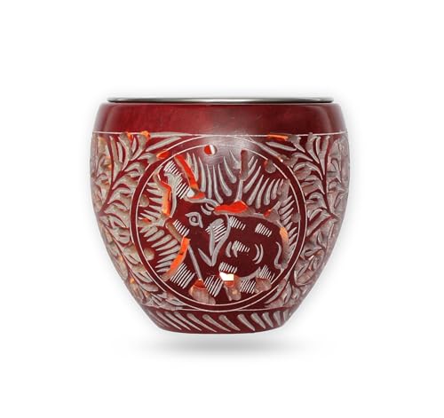 Budawi® Speckstein Räucherstövchen Räuchergefäß Duftstövchen mit Sieb von Budawi