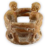 Freundeskreis® 4 Freunde Aus Terrakotta Handwerkskunst Mexiko Handmade Teelichthalter Kerzenhalter Für Haus & Garten von Budawi