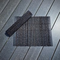 Platzdeckchen Natur Aus Bambus Und Zweigen Tischset Tischuntersetzter Platzdecke Schwarz Oder Braun von Budawi