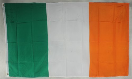 Buddel-Bini Versand Flagge Fahne Irland 90x60 cm wetterfest und lichtecht für innen und aussen von Buddel-Bini Versand