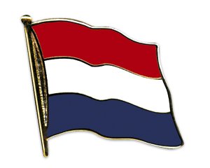 Buddel-Bini Versand Pin Anstecker Flagge Fahne Niederlande Holland Nationalflagge Flaggenpin Badge Button Flaggen Clip Anstecknadel von Buddel-Bini Versand