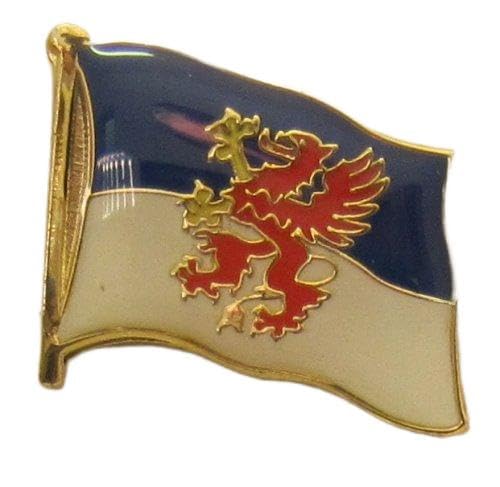 Buddel-Bini Versand Pin Anstecker Flagge Fahne Pommern Flaggenpin Badge Button Flaggen Clip Anstecknadel von Buddel-Bini Versand
