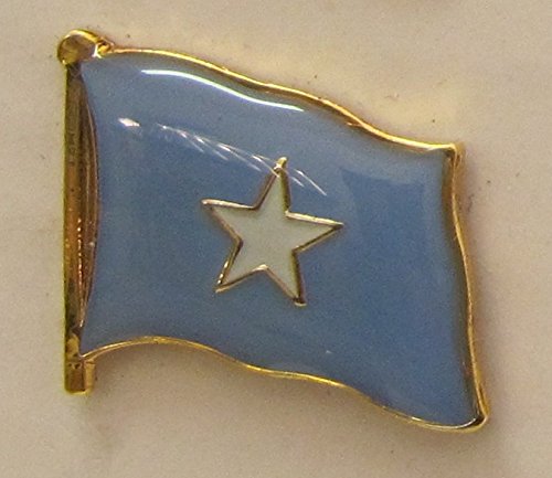 Buddel-Bini Versand Somalia Pin Anstecker Flagge Flaggenpin Fahne Fahnenpin Button Clip von Buddel-Bini Versand