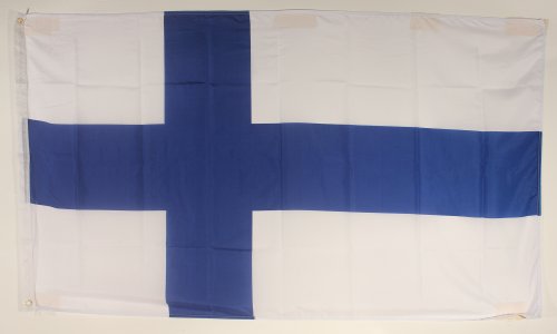 Finnland Flagge Großformat 250 x 150 cm wetterfest Fahne von Buddel-Bini Versand
