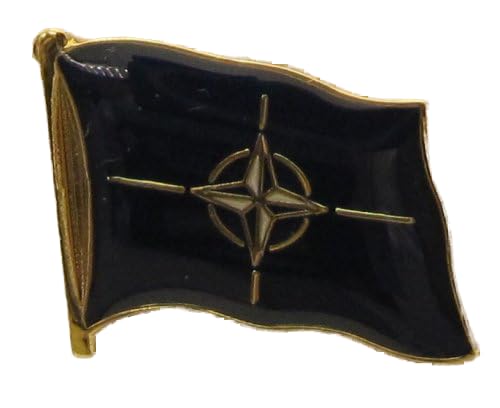 Buddel-Bini Versand NATO Pin Anstecker Flagge Fahne Flaggenpin Badge Button Flaggen Clip Anstecknadel Buddel-Bini Versand NATO Pin Anstecker Flagge Fahne Flaggenpin Badge Button Flaggen Clip Anstecknadel von Buddel-Bini Versand