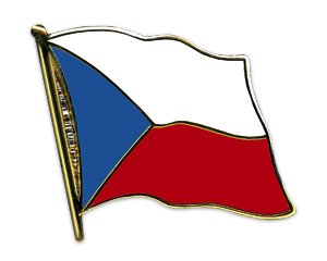 Pin Anstecker Flagge Fahne Tschechien Nationalflagge Flaggenpin Badge Button Flaggen Clip Anstecknadel von Buddel-Bini Versand