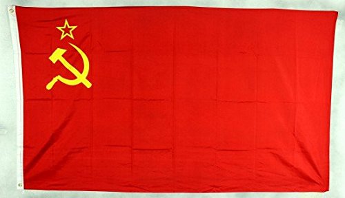 Sowjetunion UdSSR Flagge Großformat 250 x 150 cm wetterfest Fahne von Buddel-Bini Versand