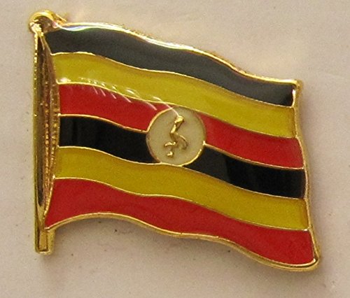 Uganda Pin Anstecker Flagge Flaggenpin Fahne Fahnenpin Button Clip Uganda Pin Anstecker Flagge Flaggenpin Fahne Fahnenpin Button Clip von Buddel-Bini Versand