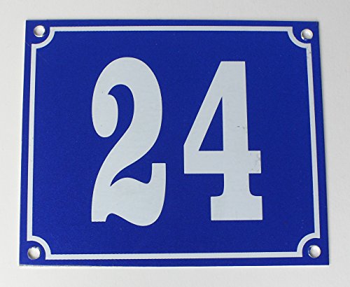 Buddel-Bini Aluminium Hausnummernschild 24" Aluschild 1 mm Stärke Alu Schild Buddel-Bini Aluminium Hausnummernschild 24" Aluschild 1 mm Stärke Alu Schild von Buddel-Bini