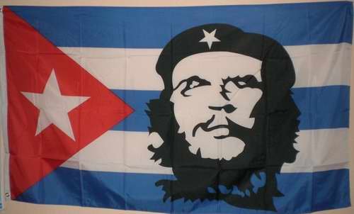 Buddel-Bini Flagge Fahne ca. 90x150 cm : Che Guevara Kuba von Buddel-Bini