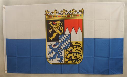 Buddel-Bini Flagge Fahne ca. 90x150 cm : Bayern Dienstflagge bayerische Bayernflagge Buddel-Bini Flagge Fahne ca. 90x150 cm : Bayern Dienstflagge bayerische Bayernflagge von Buddel-Bini