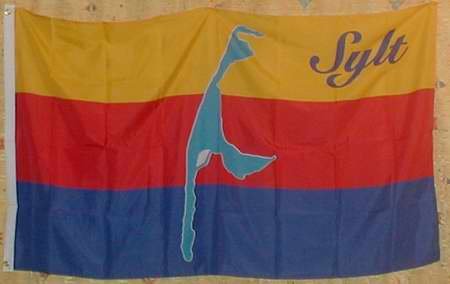 Buddel-Bini Flagge Fahne ca. 90x150 cm : Sylt Nordsee von Buddel-Bini