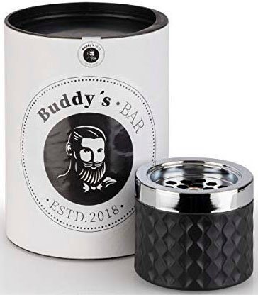 Buddy's Aschenbecher Romeo, mit Bajonettverschluss Buddy's Aschenbecher Romeo, mit Bajonettverschluss von Buddy's