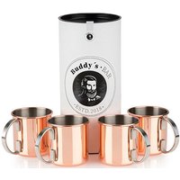 Buddys Becher "Buddy´s Bar", (Set, 4 tlg.) von Buddy's