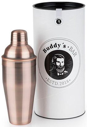 Buddy's Cocktail Shaker Classic, Edelstahl, 700 ml von Buddy's