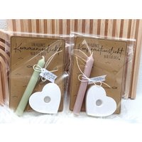 Kommunionslicht Konfirmationslicht Kleines Mitbringsel Kommunion Konfirmation Glückwünsche von BudenzauberDesign