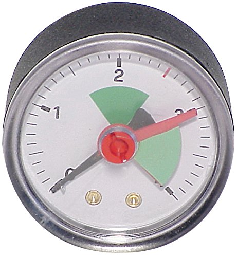 Afriso Heizungsmanometer, 0-2,5/4 bar,¼" axial Exz., 50 mm von Buderus
