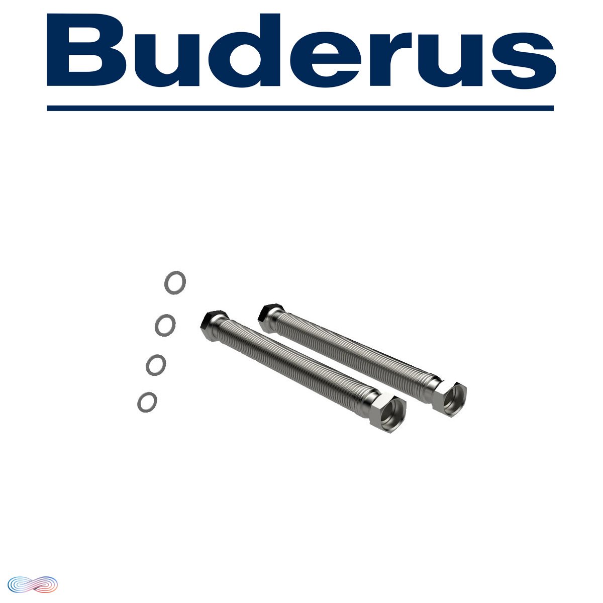 Buderus Installationspaket INPA kurz (200-400) Set 2×... von Buderus
