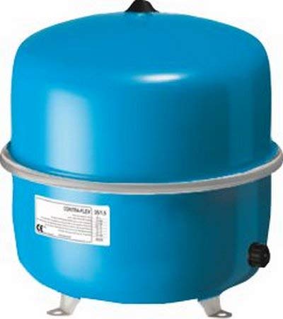 Buderus Logafix Membran Druckausdehnungsgefäß für Heizungsanlagen 18 - 80 Liter, Nennvolumen:35 Liter, Farbe:blau von Buderus