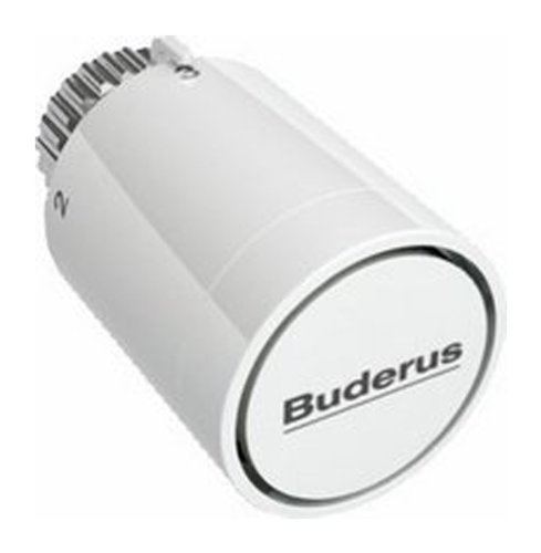 Buderus Thermostatkopf BD-1 mit Nullstellung und Klemmanschluss Heizkörperthermostat Festfühler Logafix Danfoss von Buderus