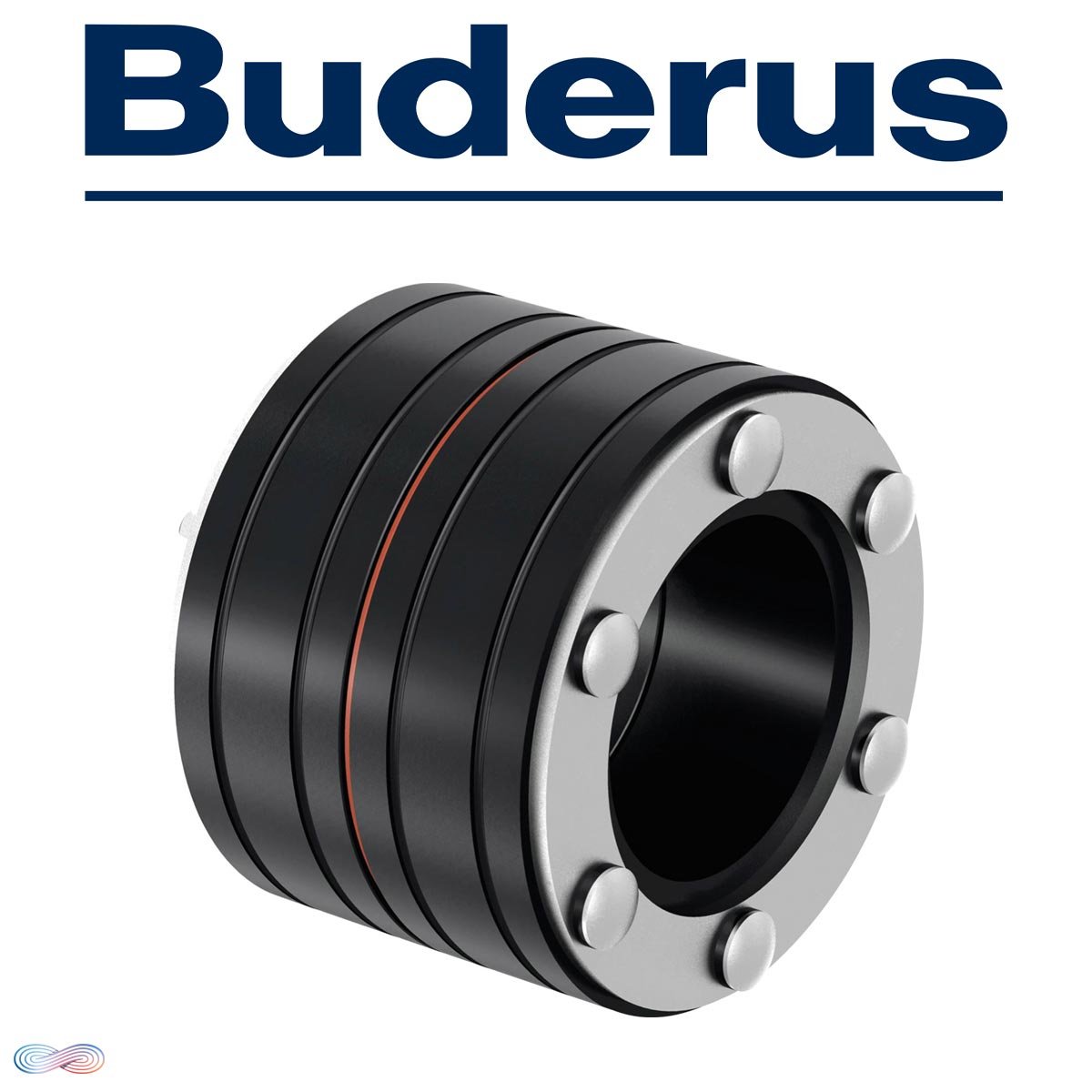 Buderus Uponor Mauerdurchführung DWD 175 druckwasserdicht 175/250"" von Buderus