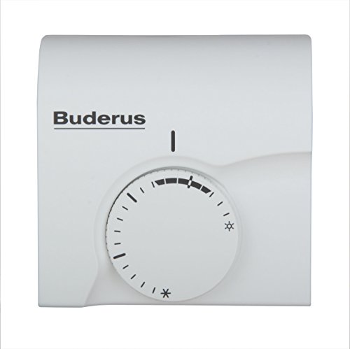 Logafix Raumthermostat 230V AP IP51, weiß, Montagezubehör von Buderus