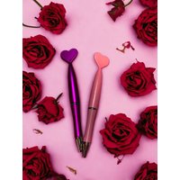 Kugelschreiber Herz, Stifte, Cartoon Stift, Kawaii , Süße Zeichen Planer Stift Schwarz von BudgetSternchen