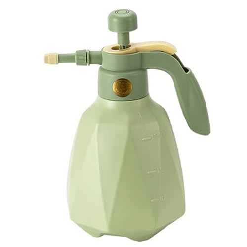 2L/0,4 Gallonen Gartenpumper -Sprühgerät, verstellbare Ausguss Drucksprühflasche, grüner Drucksprühgerät, Handheld -Wasserspray -Flasche für Pflanzen von Budstfee