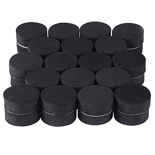 Budstfee Blumentopfmatte, 24 pcs 1,97x0,59 Zoll Eva-Schaumschaum Blumenpot Riser, Nicht rutschfeindliche Füße, Selbstklebende Topffüße für Möbel (rund) von Budstfee