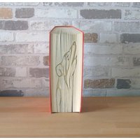 Wolfskopf - Gefaltetes Buch // Buchfaltkunst Buchdeko Geschenk Dekoration Wolfskopf - Gefaltetes Buch // Buchfaltkunst Buchdeko Geschenk Dekoration von Buechertruhe