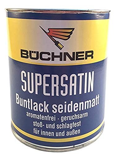 Büchner Supersatin Buntlack, seidenmatt, 375 ml (Moosgrün RAL 6005) von Büchner Supersatin