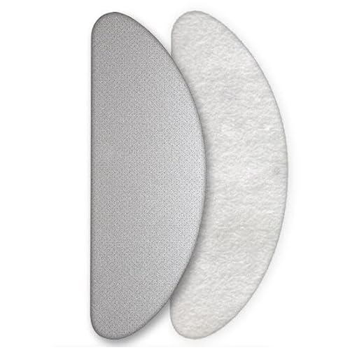 Set | Bügeltischbezug mit Molton Unterlage in Bananenform (Farbe: Metallisiert, Silber) (B-XXL) von Buegeltischueberzug.com