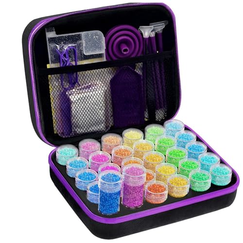 5D D-iamond Painting Zubehör Boxen, D-iamond Painting Koffer Mit Dosen Und Diamant Painting Zubehöhr, d-iy Crystal Malerei Kit Mit Koffer Für Strass Perlen Nägel d-iy Handwerk 5D D-iamond Painting Zubehör Boxen, D-iamond Painting Koffer Mit Dosen Und Diamant Painting Zubehöhr, d-iy Crystal Malerei Kit Mit Koffer Für Strass Perlen Nägel d-iy Handwerk von Buerfu
