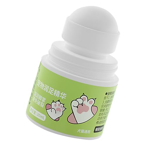 Buerfu Balsam für die Ballen von Hunde| Katzennasen- und pflegeöl 30ml - Natürliche Krallenpflege für Katzen bei rissigen von Buerfu