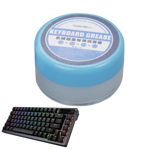 Buerfu Fett für mechanische Tastaturen, Schmiermittel für mechanische Tastaturen | Fett für mechanische Tastenkappen | Rostfreies Tastaturschmiermittel, Schmierfett für mechanische Tastenkappen für von Buerfu
