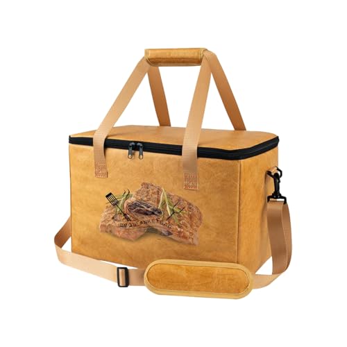 Buerfu Fleisch Ruhedecke - Isolierte Fleischruhetasche | Klappbare Robuste Wärmetasche Für Rind Camping Picknick Outdoor von Buerfu