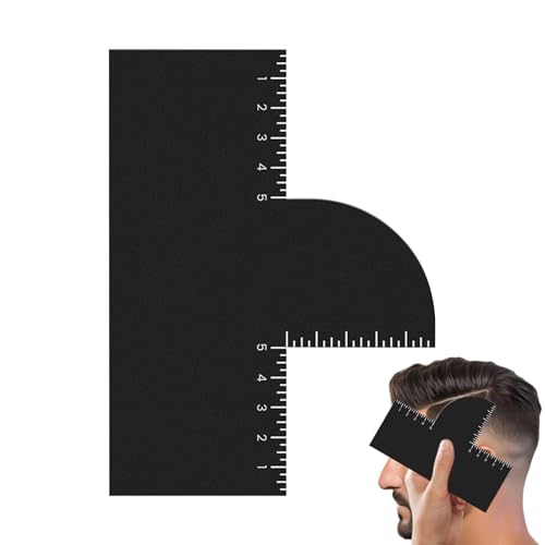 Buerfu Friseur Optimierungskarte, Werkzeug Für Haaransatz, Wiederverwendbare Schneidehilfe Mit Messskalen Für Frisureinsteiger Buerfu Friseur Optimierungskarte, Werkzeug Für Haaransatz, Wiederverwendbare Schneidehilfe Mit Messskalen Für Frisureinsteiger von Buerfu