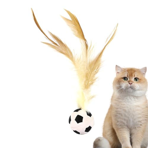 Buerfu Katzen Spielball - Interaktiver Katzenball,Haustier Training Kauspiel Bewegung Jagd Sport Spiel,Gegen Langeweile Welpe Hund Buerfu Katzen Spielball - Interaktiver Katzenball,Haustier Training Kauspiel Bewegung Jagd Sport Spiel,Gegen Langeweile Welpe Hund von Buerfu