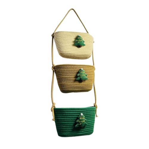 Buerfu Tür Organizer Aus Baumwolle, 3 Stufiger Hängeorganizer Mit Abnehmbaren Körben, Platzsparender Wand-Organizer Für Bad, Schlafzimmer, Kinderzimmer Buerfu Tür Organizer Aus Baumwolle, 3 Stufiger Hängeorganizer Mit Abnehmbaren Körben, Platzsparender Wand-Organizer Für Bad, Schlafzimmer, Kinderzimmer von Buerfu