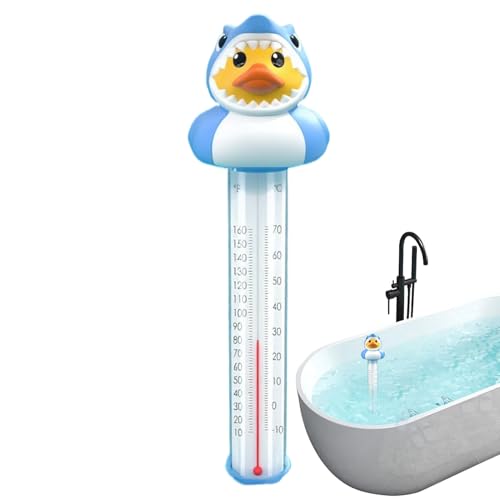 Schwimmender Pool Thermometer | Wassertemperaturmesser Für Pool, whirl-pool & Spa | Klare Celsius-Anzeige | Wasserdicht & Langlebig Schwimmender Pool Thermometer | Wassertemperaturmesser Für Pool, whirl-pool & Spa | Klare Celsius-Anzeige | Wasserdicht & Langlebig von Buerfu
